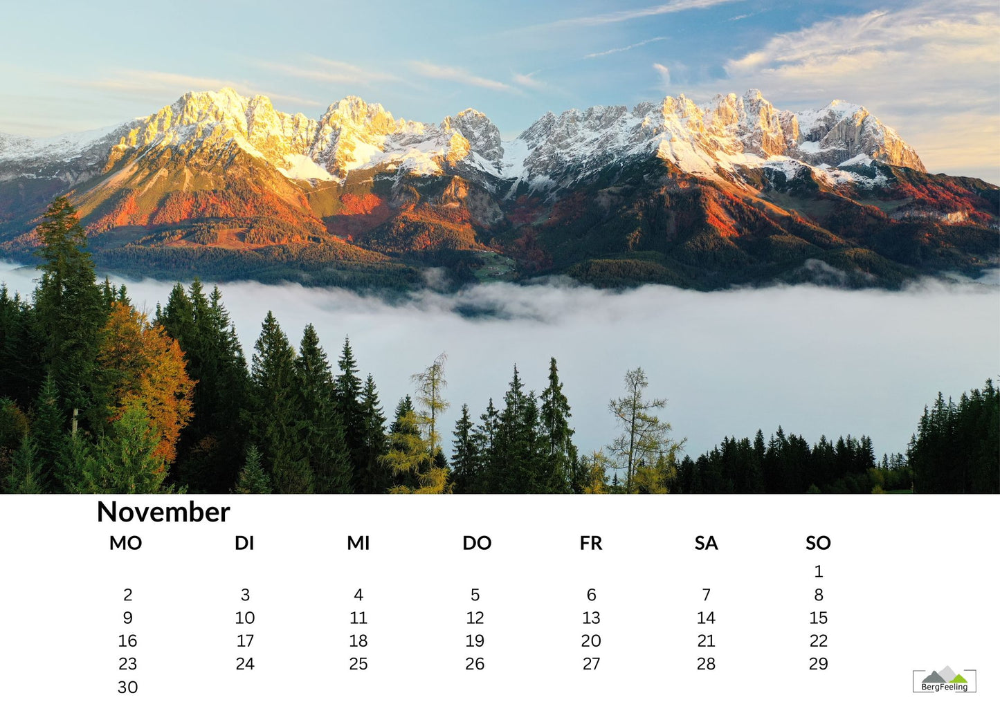 Kaiser Kalender 2026 A3/A4