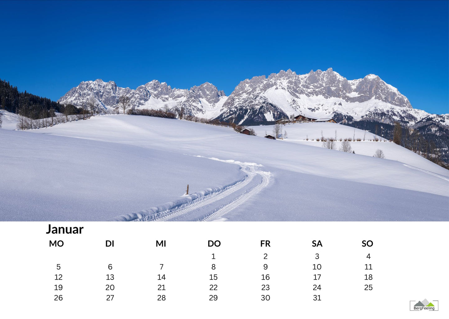 Kaiser Kalender 2026 A3/A4