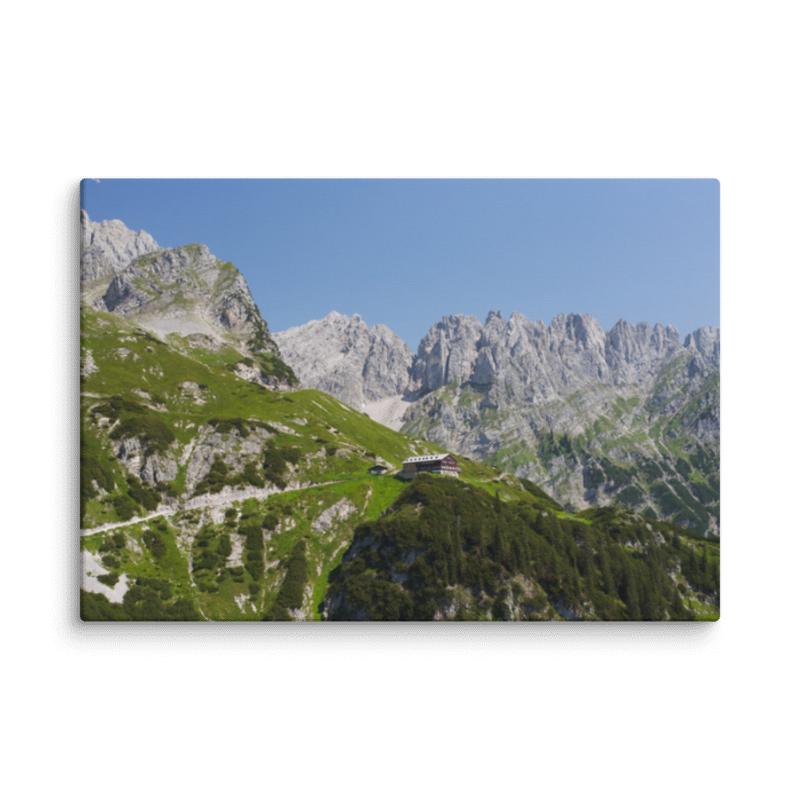 Gruttenhütte Leinwand