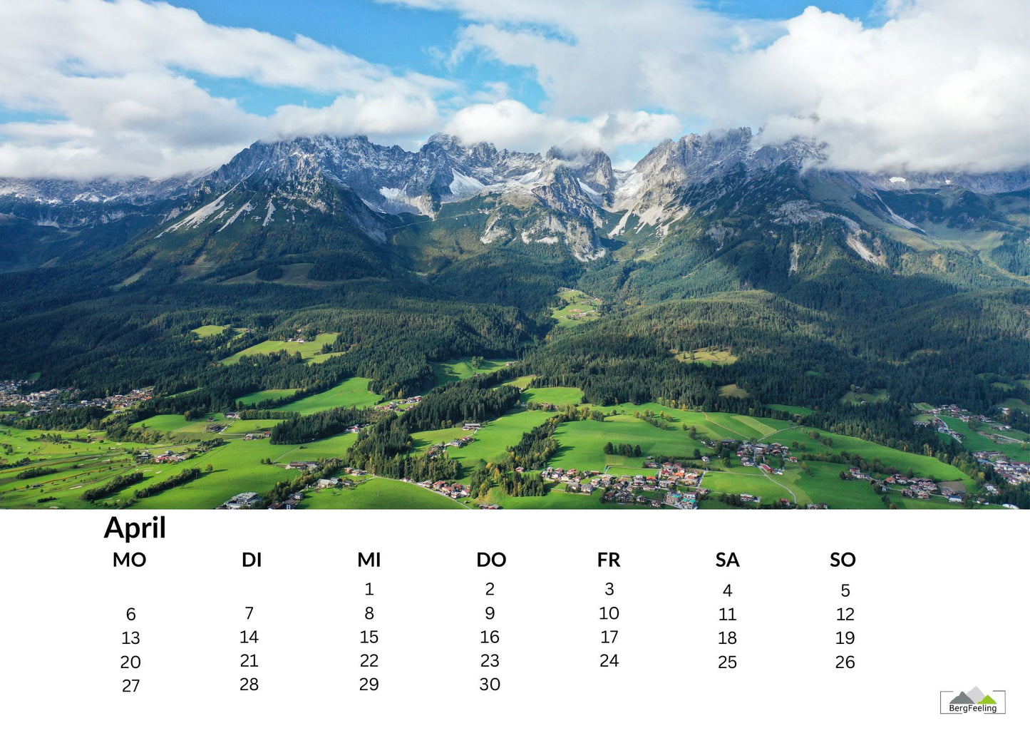 Kaiser Kalender 2026 A3/A4