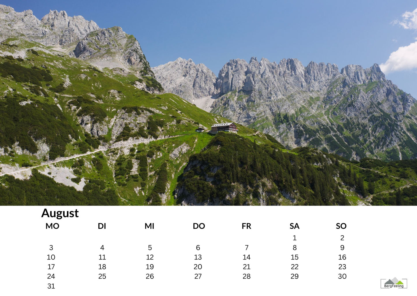 Kaiser Kalender 2026 A3/A4