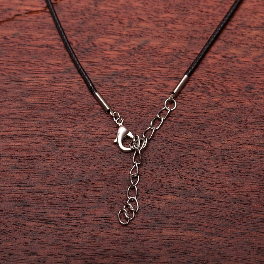 Bergschmuck Damen Herren – verstellbare Halskette mit Bergmotiv Gravur