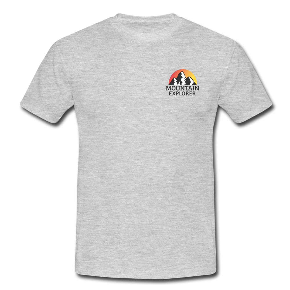 Mountain Explorer - T-Shirt | Herren - Grau meliert