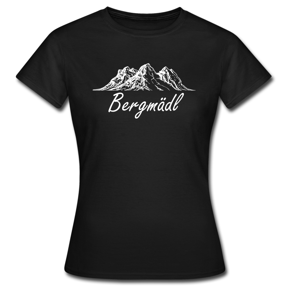 Bergmädl - T-Shirt | Damen - Schwarz
