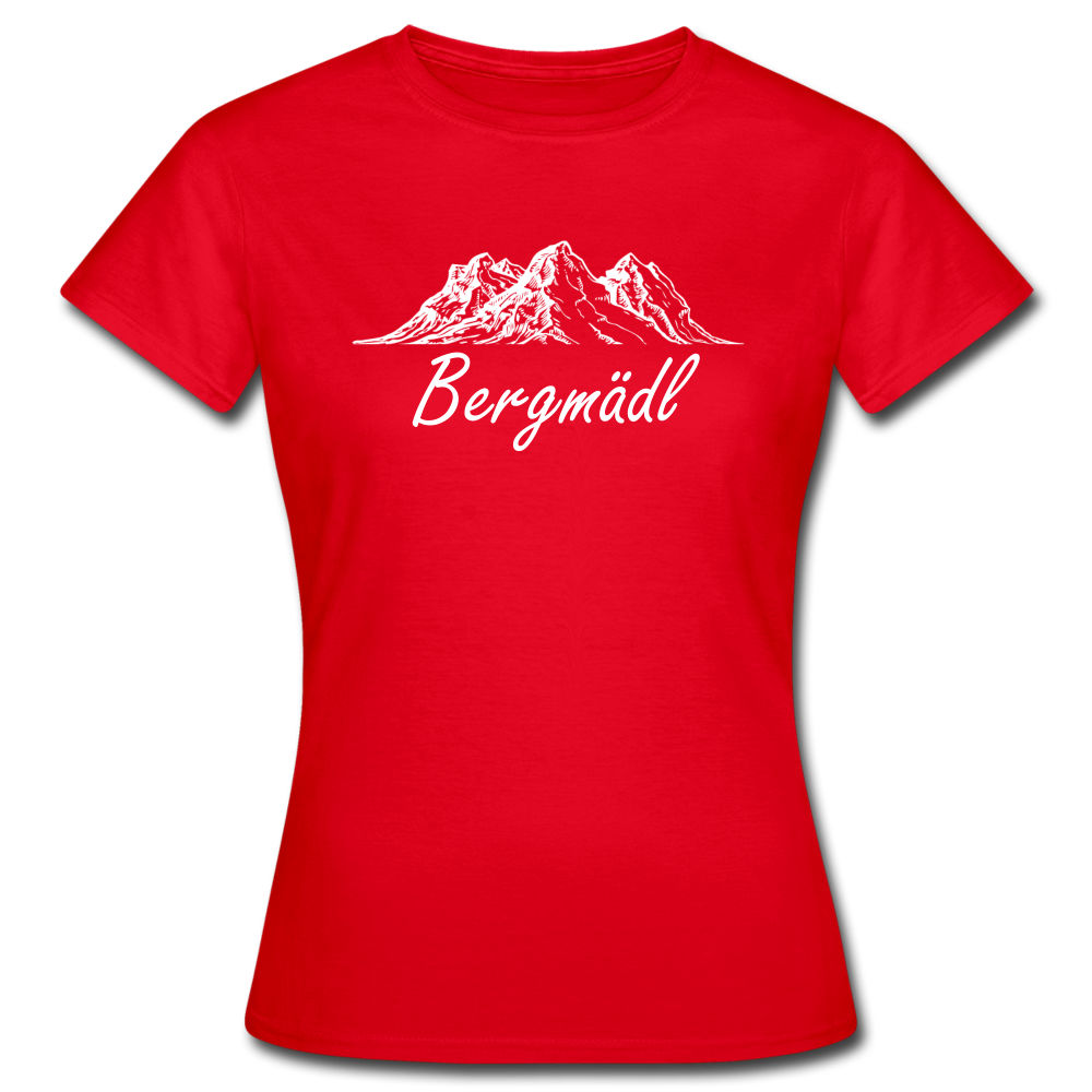 Bergmädl - T-Shirt | Damen - Rot