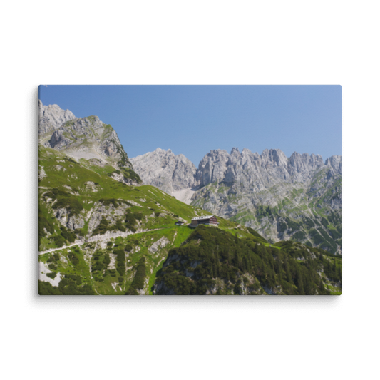 Gruttenhütte Leinwand