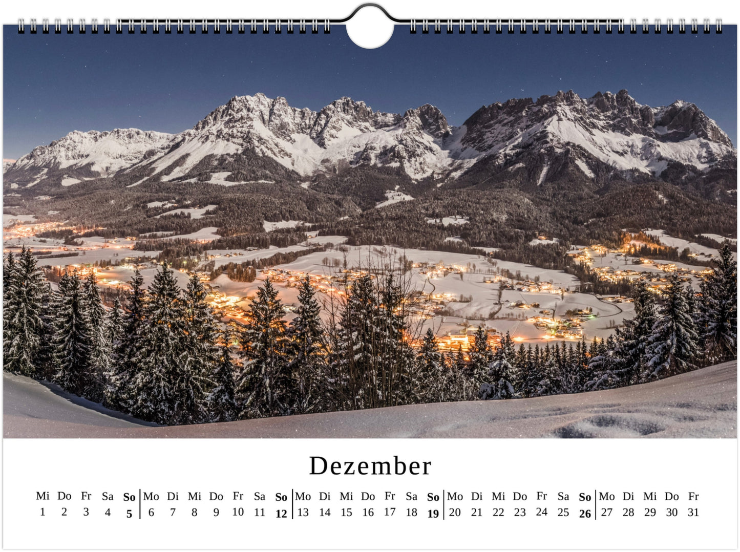 Kaiser Kalender 2027 A3/A4