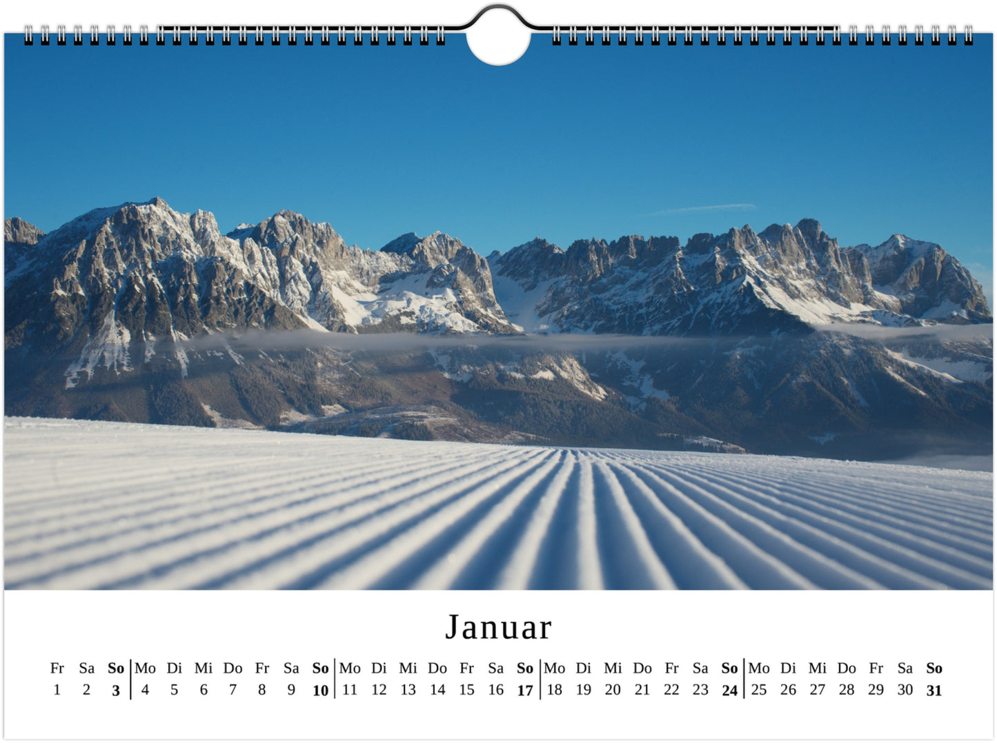 Kaiser Kalender 2027 A3/A4