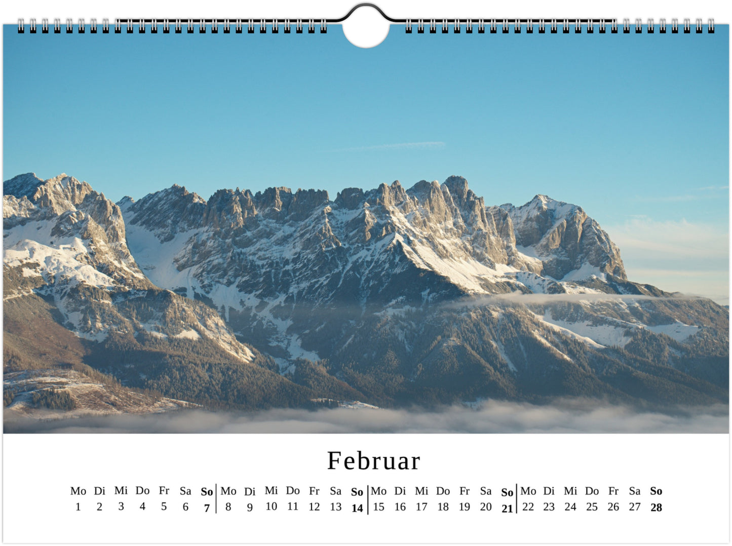 Kaiser Kalender 2027 A3/A4