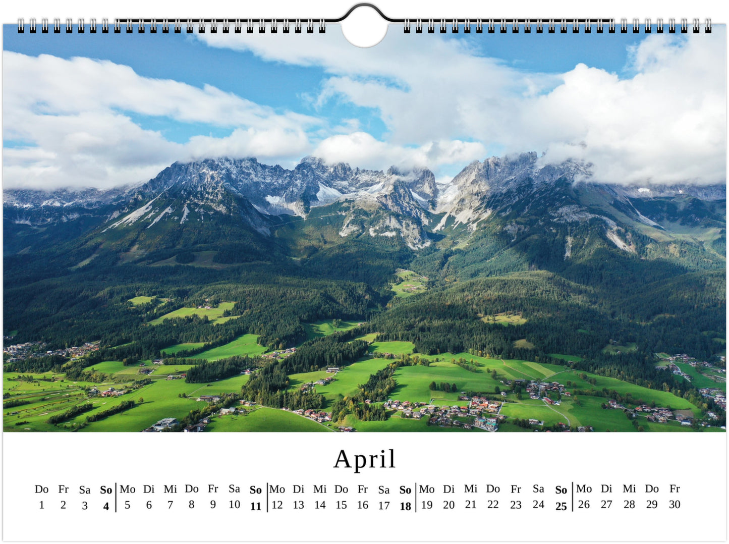 Kaiser Kalender 2027 A3/A4