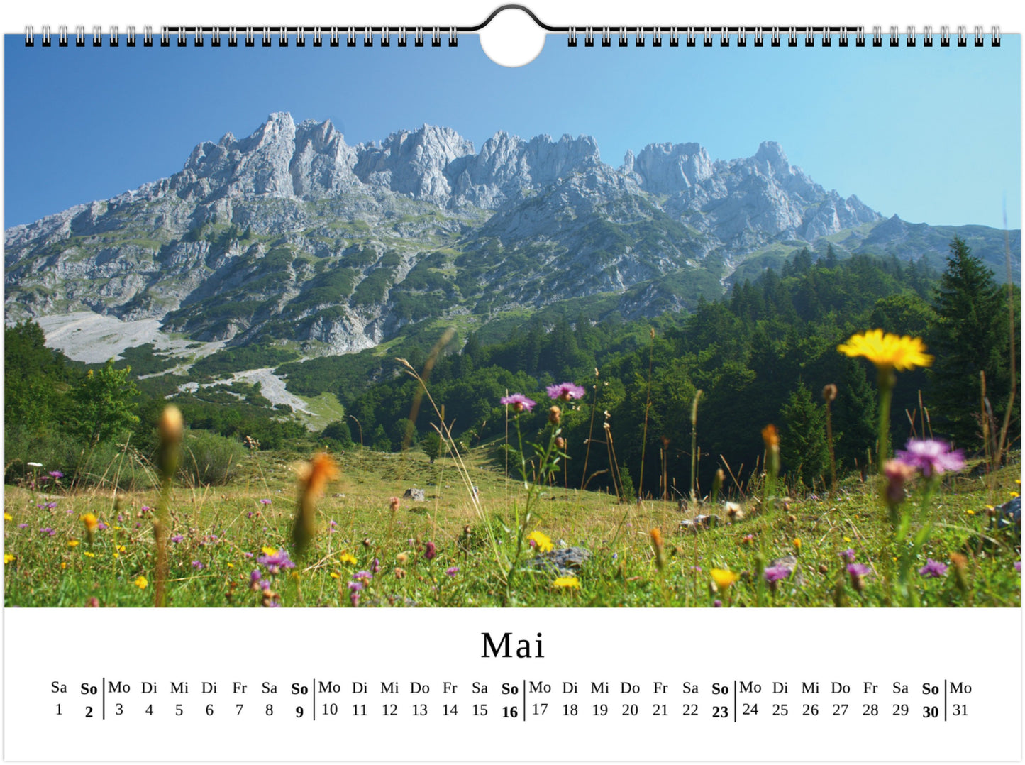 Kaiser Kalender 2027 A3/A4
