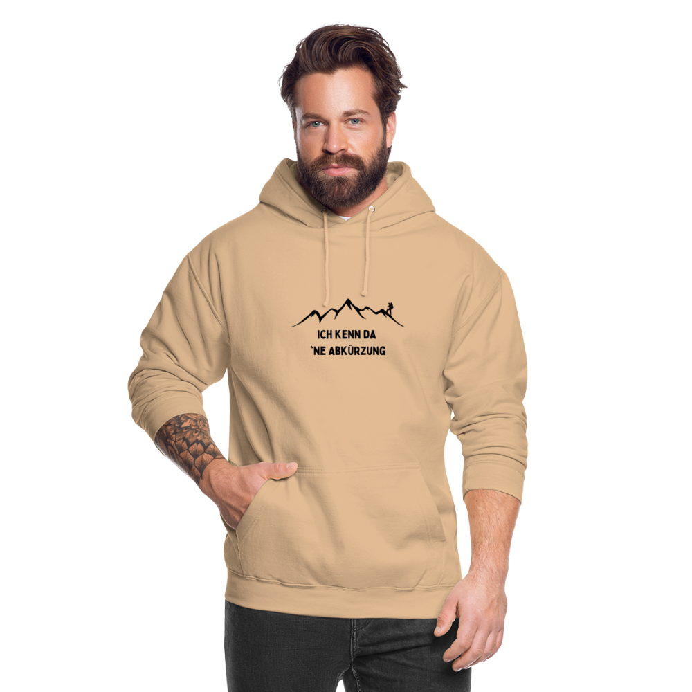 Ich kenn da `ne Abkürzung | Unisex Hoodie - Beige