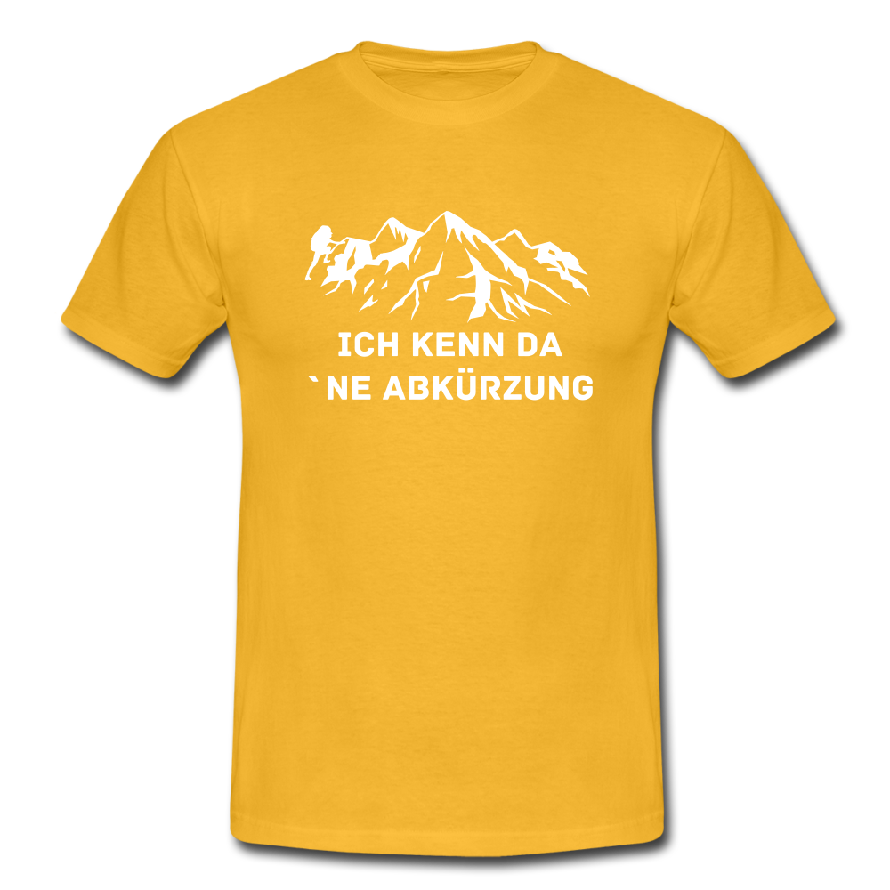 Ich kenn da `ne Abkürzung - T-Shirt | Herren - Gelb