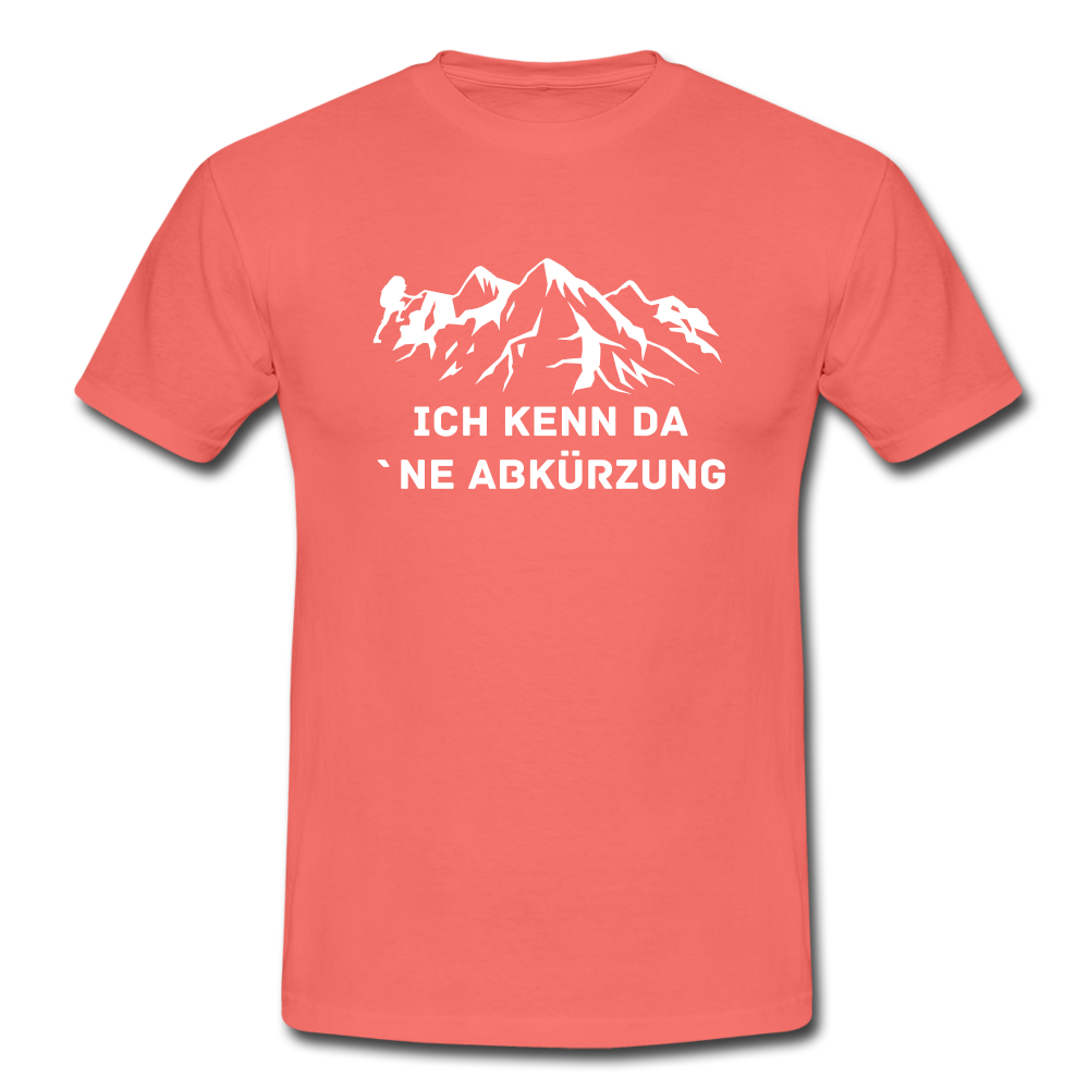 Ich kenn da `ne Abkürzung - T-Shirt | Herren - Koralle