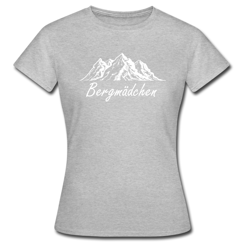 Bergmädchen - T-Shirt | Damen - Grau meliert