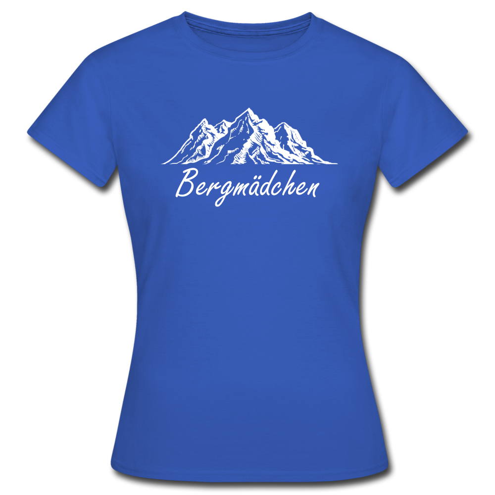 Bergmädchen - T-Shirt | Damen - Royalblau