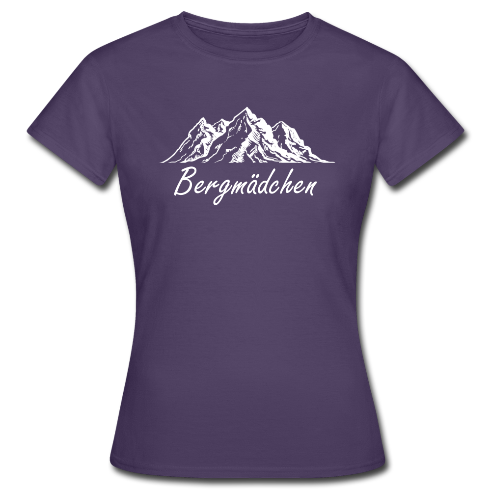 Bergmädchen - T-Shirt | Damen - Dunkellila