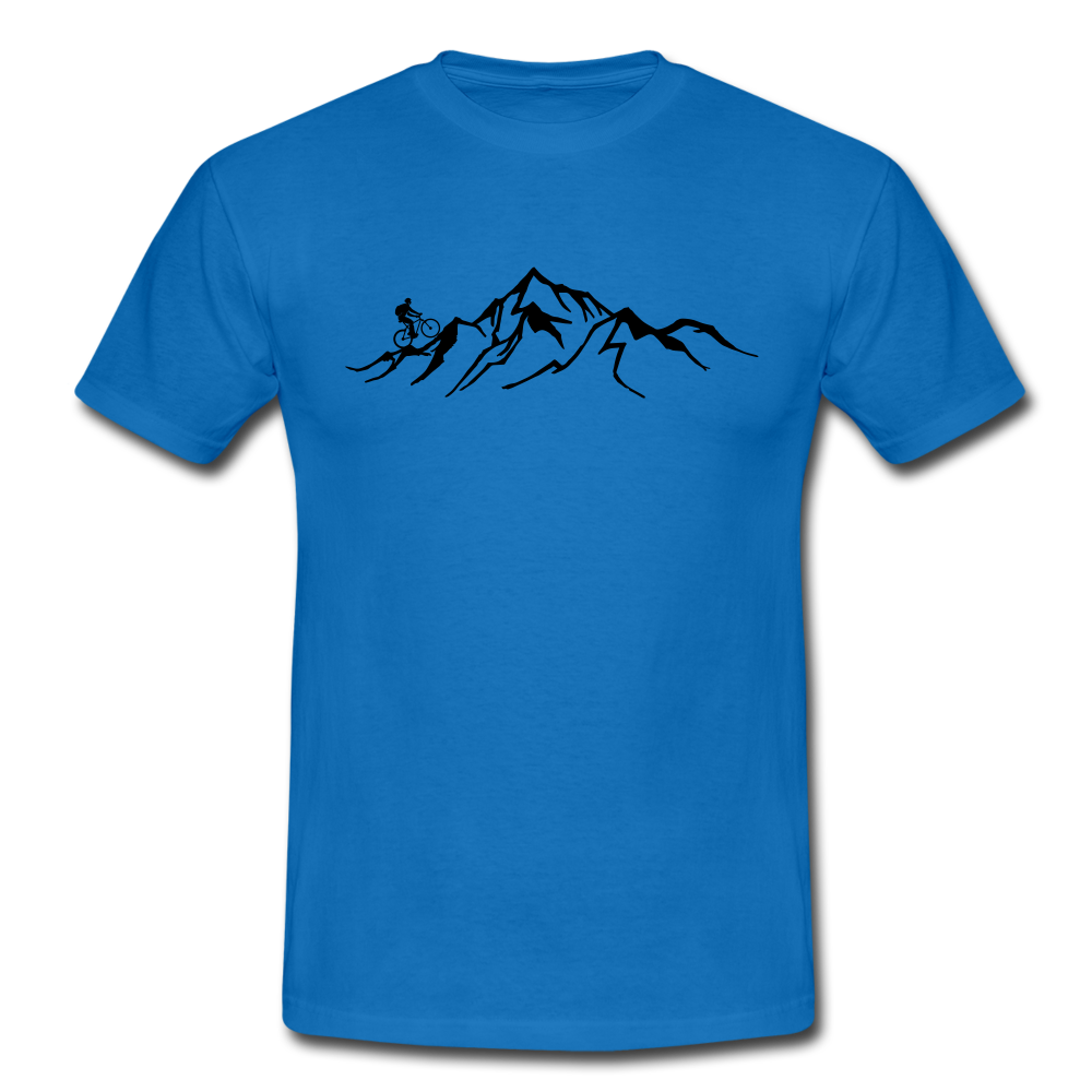 Mountainbiker - T-Shirt | Herren - Royalblau