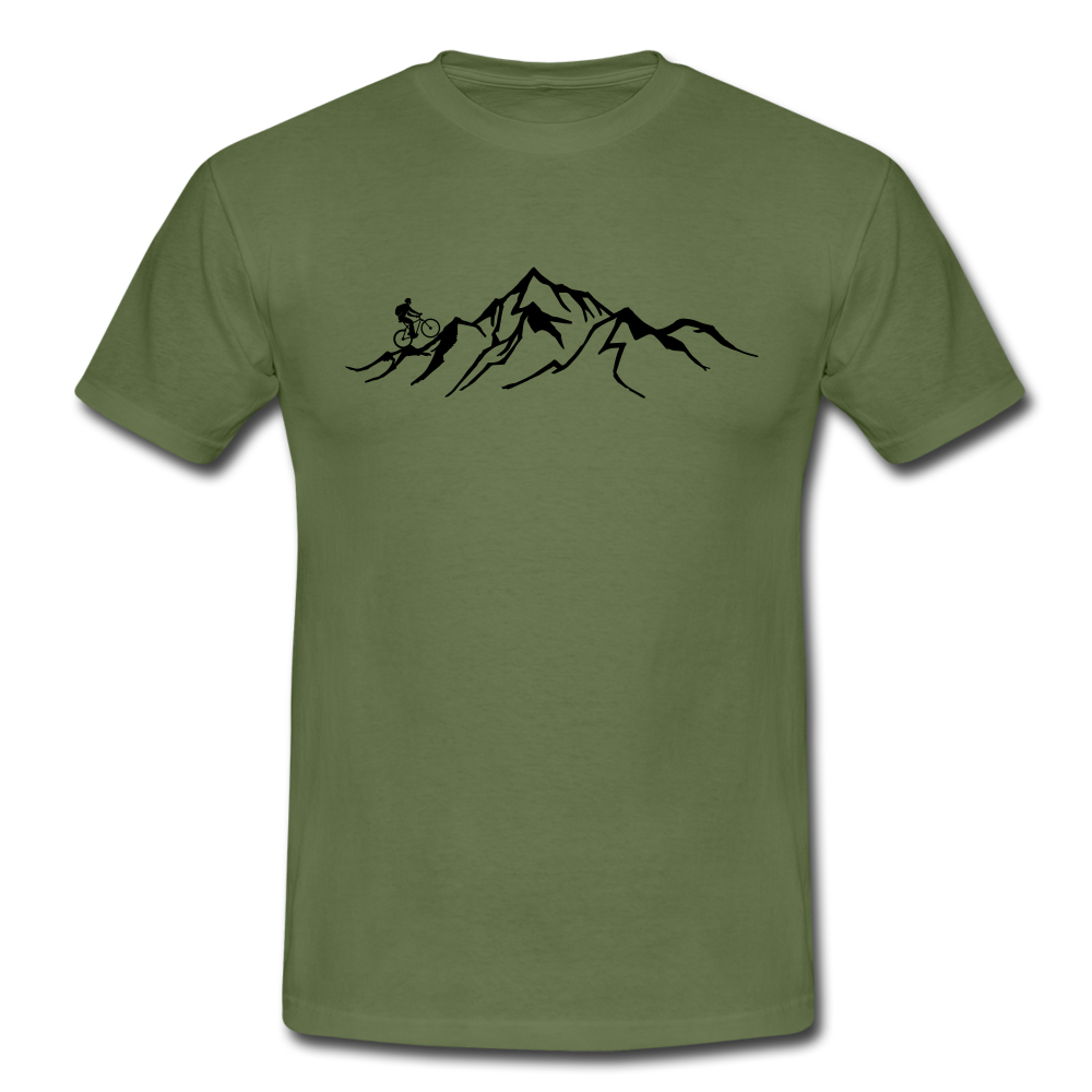 Mountainbiker - T-Shirt | Herren - Militärgrün