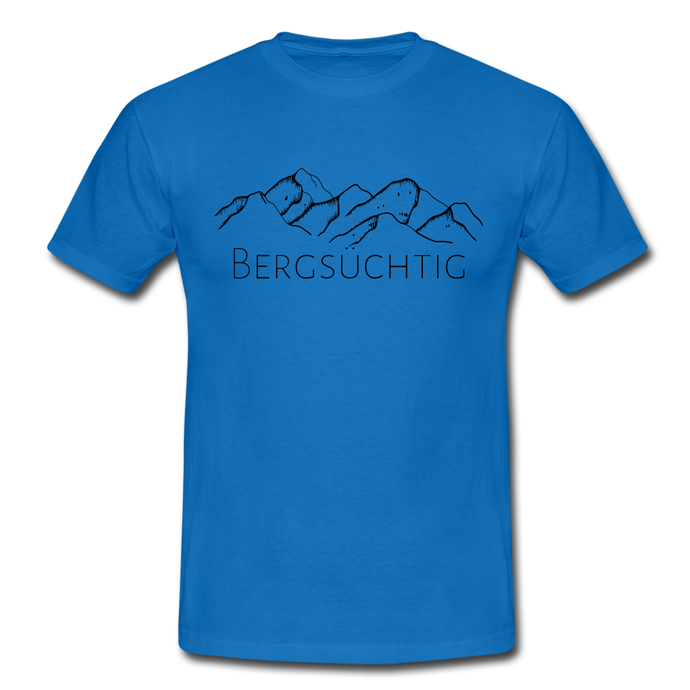 Bergsüchtig - T-Shirt | Herren - Royalblau