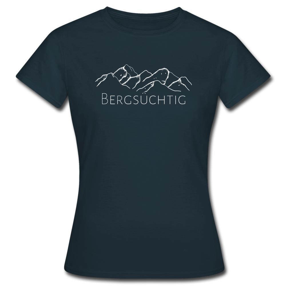 Bergsüchtig - T-Shirt | Damen - Navy