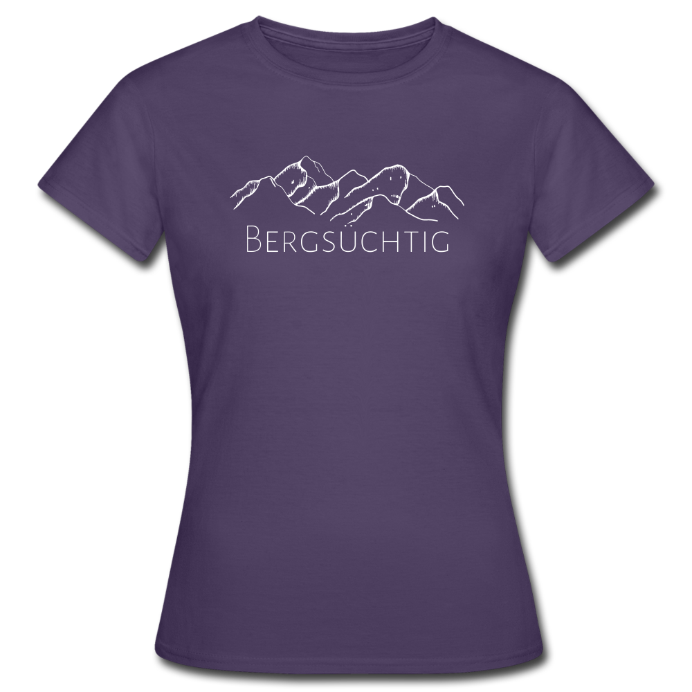 Bergsüchtig - T-Shirt | Damen - Dunkellila