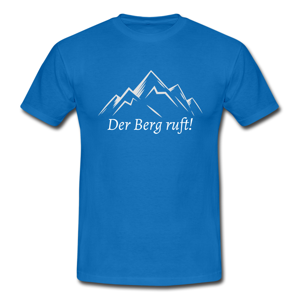 Der Berg ruft! - T-Shirt | Herren - Royalblau