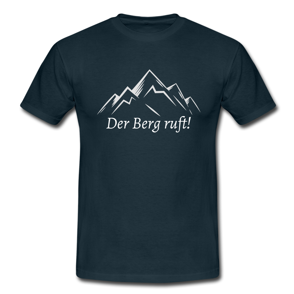 Der Berg ruft! - T-Shirt | Herren - Navy