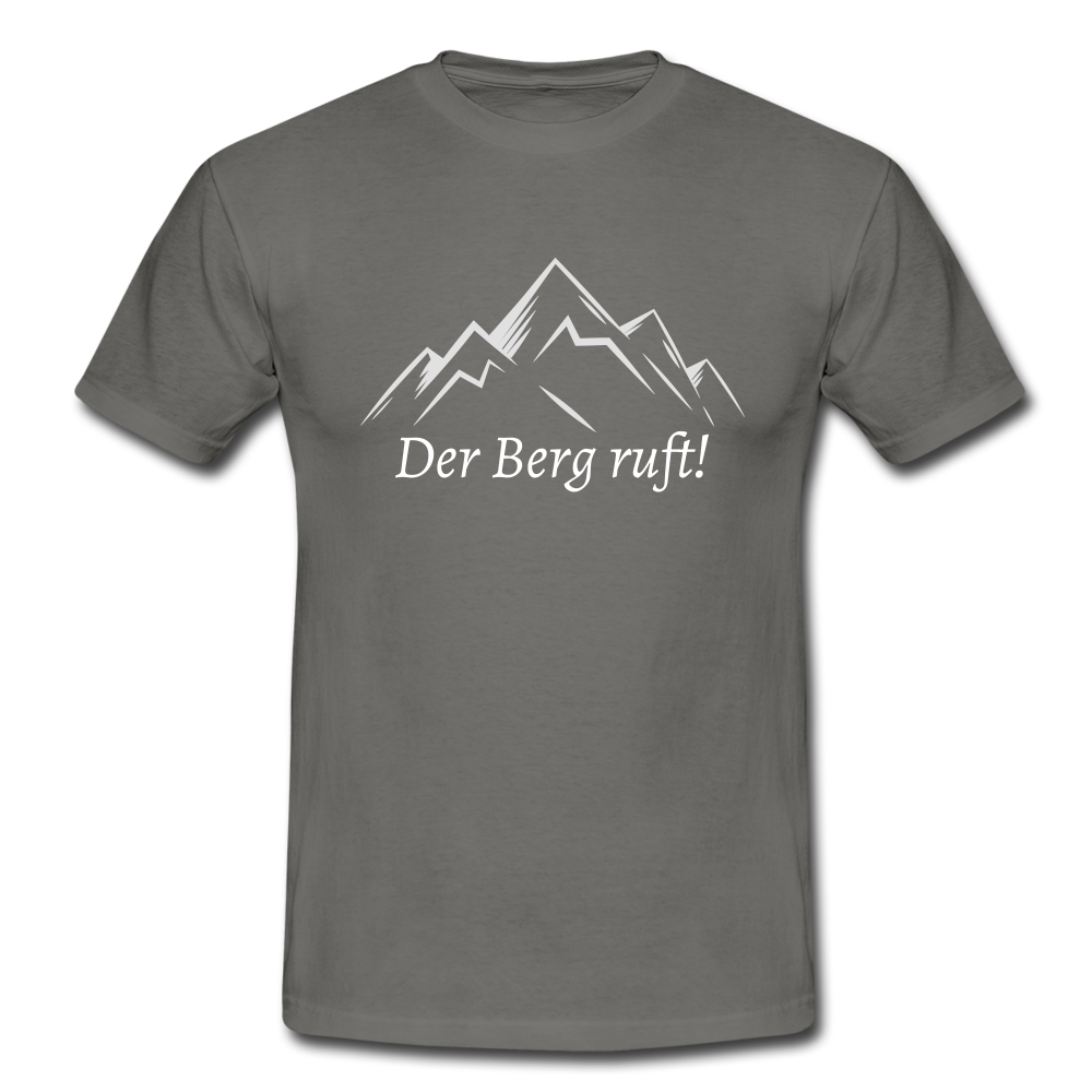 Der Berg ruft! - T-Shirt | Herren - Graphit