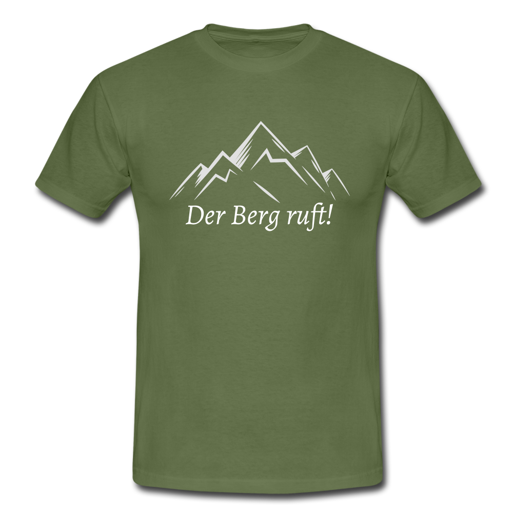 Der Berg ruft! - T-Shirt | Herren - Militärgrün