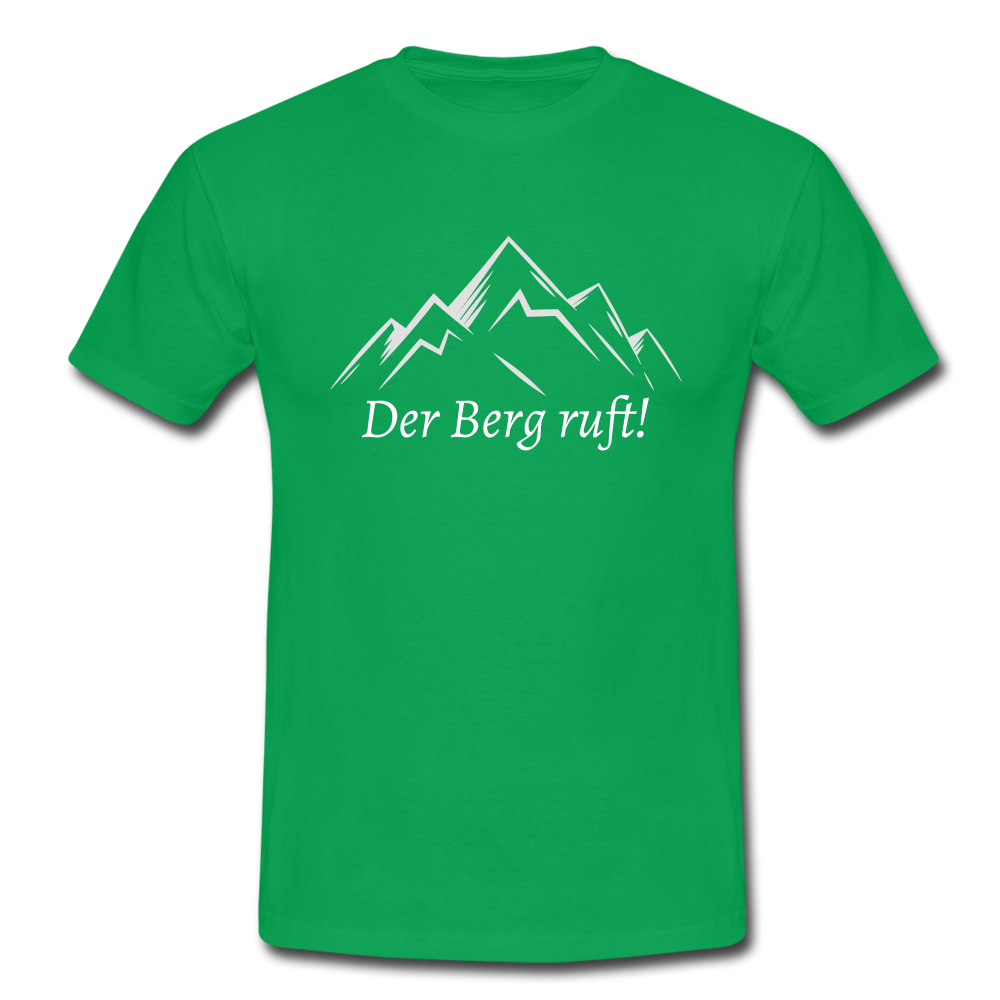 Der Berg ruft! - T-Shirt | Herren - Kelly Green