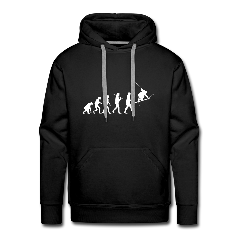 Evolution | Premium Hoodie | Herren - Schwarz