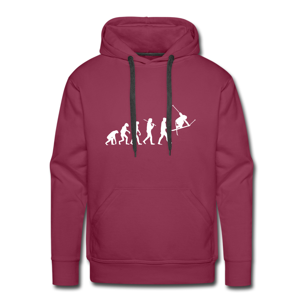 Evolution | Premium Hoodie | Herren - Bordeaux