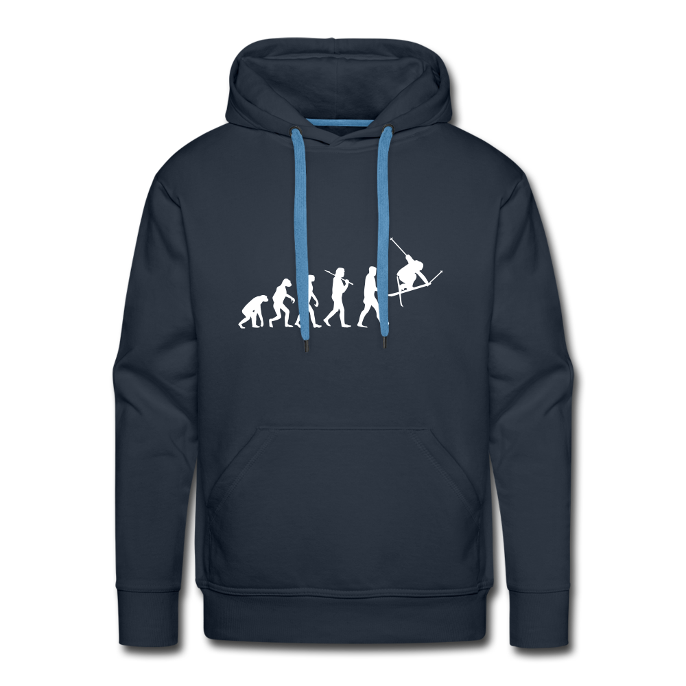 Evolution | Premium Hoodie | Herren - Navy