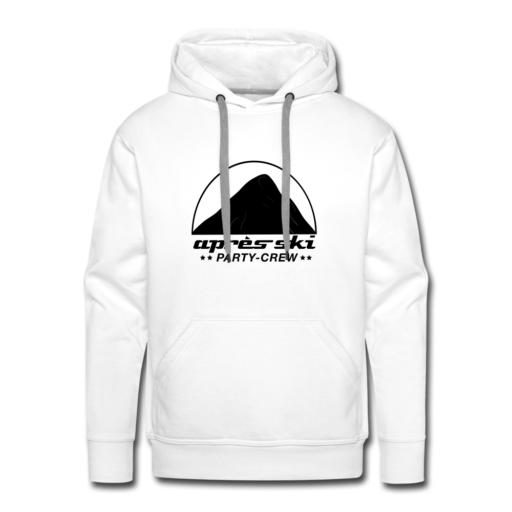 Aprés Ski Party-Crew | Premium Hoodie | Herren - Weiß