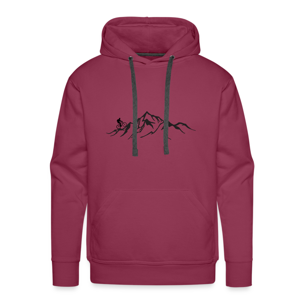 Mountainbiker | Premium Hoodie | Herren - Bordeaux