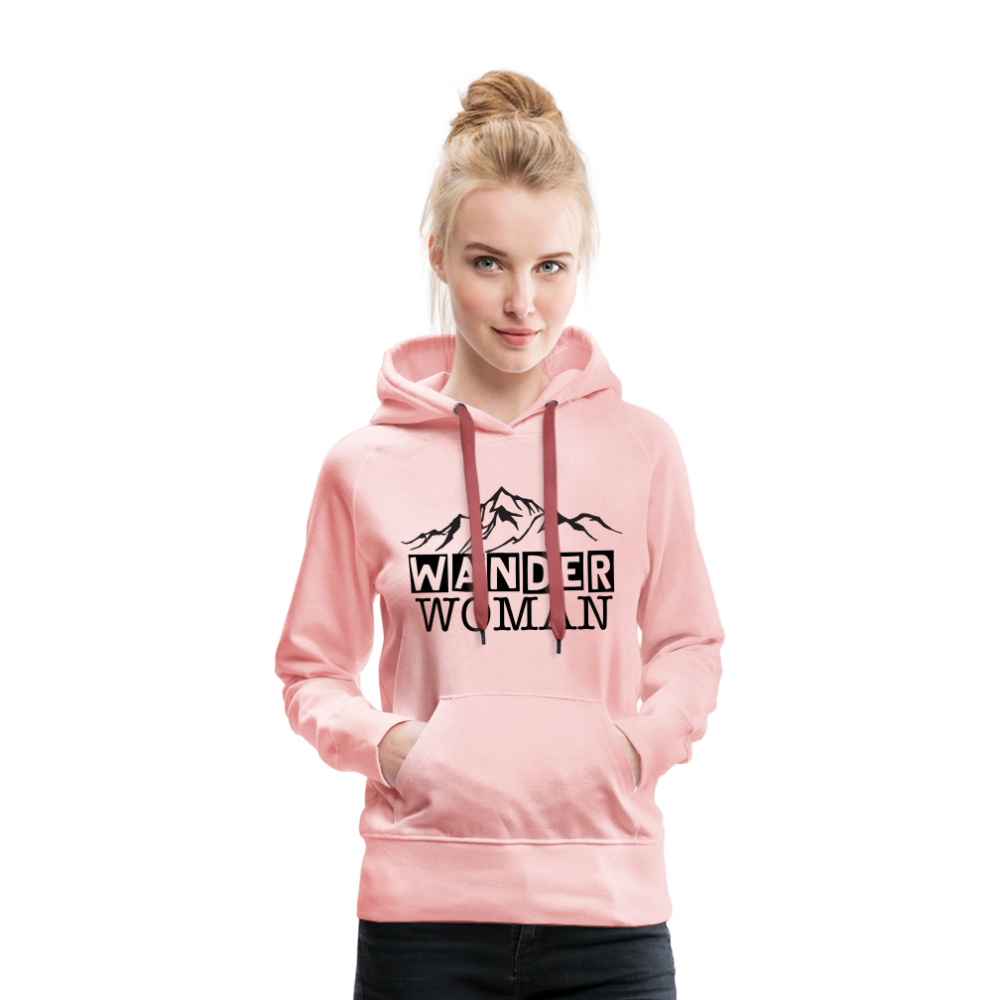 Wander Woman | Premium Hoodie | Frauen - Kristallrosa