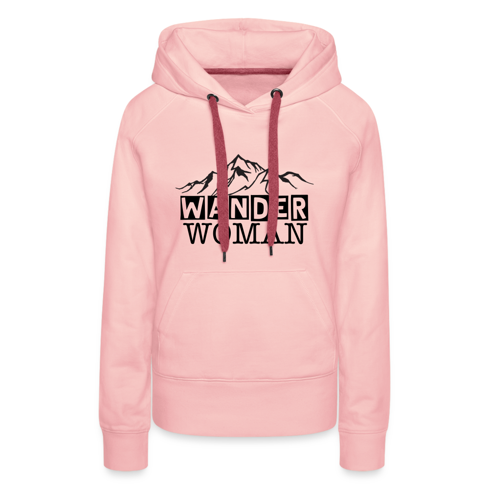 Wander Woman | Premium Hoodie | Frauen - Kristallrosa