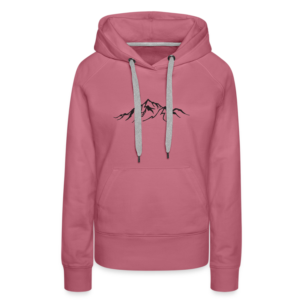 Berge | Premium Hoodie | FRAUEN - Malve