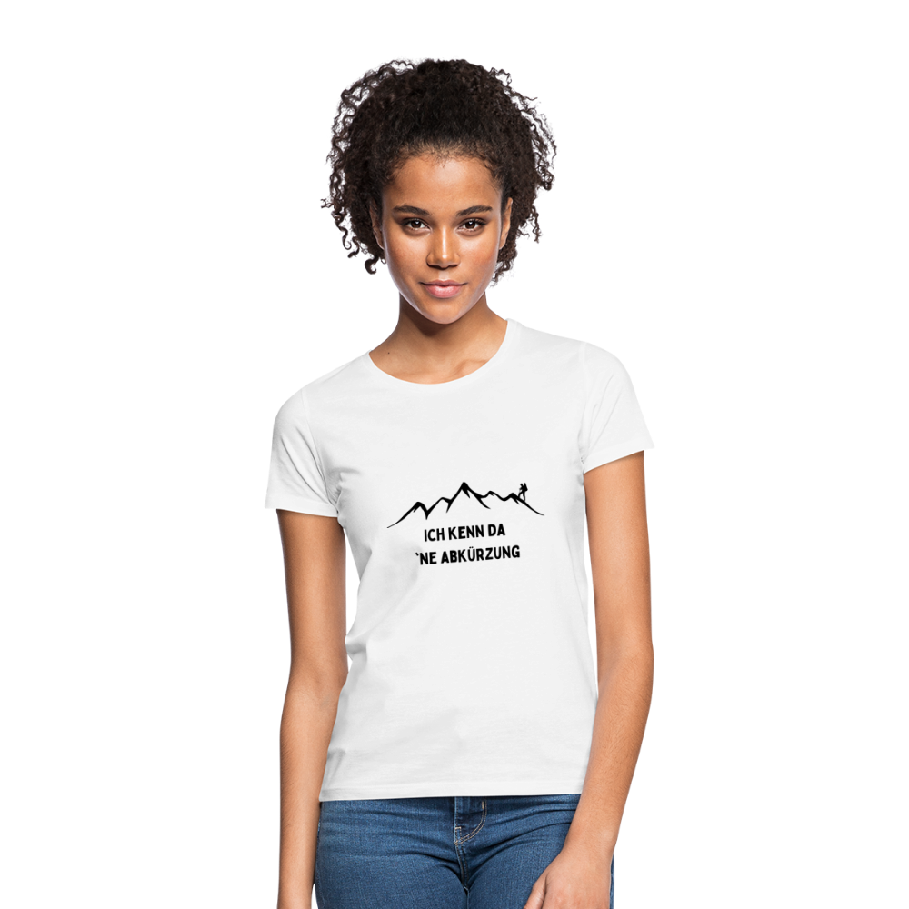 Ich kenn da `ne Abkürzung - T-Shirt | Damen - weiß